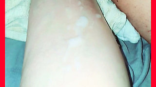 Cumming On My Leg While Shoving My Foot Deep Inside His Loose Asshole Arabian Mistress Wife Domination Step