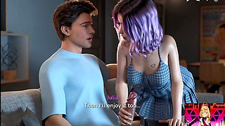 3D Animated Beauties in Striptease, Pole Dance & Oral Action