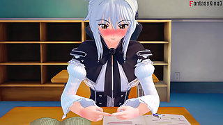 Koneko Thresome BBC BWC - DXD NTR Madness Series