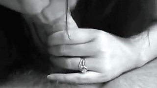 Asian GF Gives an Amazing Handjob