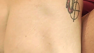 Hotwife creampied after masturbating in front of her boyfriend