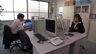 The Incontinent Big-titted Married Ol Is the Company’s Creampie Cum Dump!! - Aono Yukie_part1