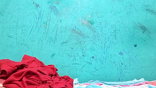 Sexy Amateur Wife Teasing in Bedroom POV Style