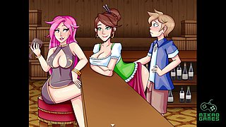 Eager town adventures featuring bar girl Raylene in steamy scenarios