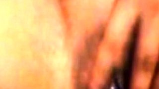 Filipina Amateur Shaves and Masturbates on Webcam