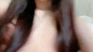 Quiet and beautiful sister! Fair skin, fat lips and pink holes! She strips naked and masturbates with a vibrator, close-up vibrates the clitoris, moans and gasps in pleasure, and rubs her breasts live broadcast: Big Tits, Amateur  Pornhub Porn