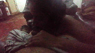 Father in Law's Gigantic Dick Hangs Out Under His Sarom for Step Daughter