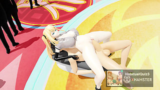 mmd r18  Love And Joy happy sex wife fuck big dick black big tits ass anal cosplay cheating gangbang public 3d hentai