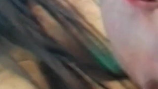 Sexy Ebony Big Tits MILF India Babe Sucks and Fucks at the Gloryhole