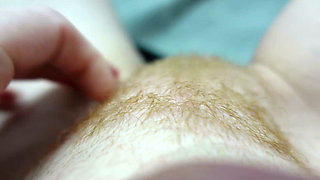 Showing You My Hairy Pussy up Close