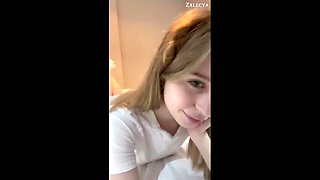 Zxlecya Homemade Solo - Skinny Blonde Amateur First Time in Bedroom
