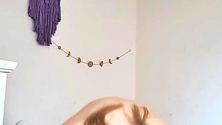 blonde teen pregnant girl has her pussy masturbated