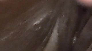 Pleasuring My Pussy with Big Dildo and Clit Vibrator