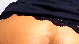 Step Sister Invites Me to Fuck Her Black Pussy - Sharing Bed with Step Sis