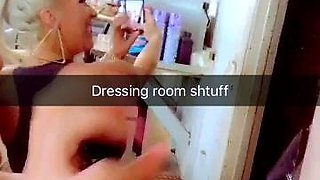 Great Big Boobs On Masturbating Redhead