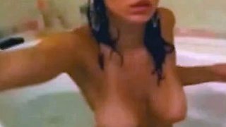 Busty Amateur's Shower Cam Show