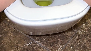 Lots of Peeing and Dirty Pads! Nice Panties!