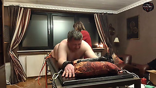 Domlady Mia - Punishment of Terror for the Slave - Training: Ass Fucked with the Fucking Machine - Part 2