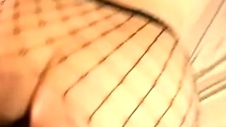 Busty Black Amateur MILF Interracial Creampie POV