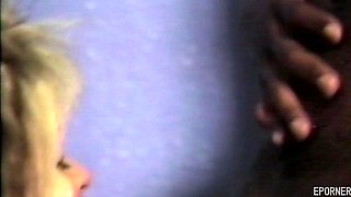 Petite Blonde Vintage Charm Ignites in Intimate Interracial Passion
