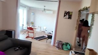Amateur French Lesbians Fuck Behind His Back