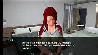 Office romance 3d, 3d erotic, 3d deep throat