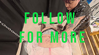 Sissy Lolas first Visit to me to be feminised and pegged with a strap on