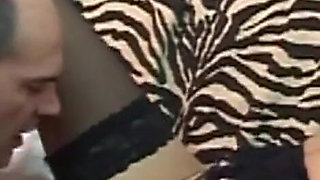 Nasty Threesome for a Slutty Bitch Vol 1: Fuck Me While My Old Cuckhold Husband Looks at Us!!!
