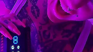 Girlfriend Helps Releive Boyfriend Using Cock Masturbator