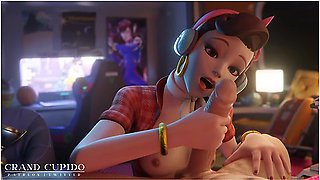 Handjob Big Dick [grand Cupido]( Overwatch )