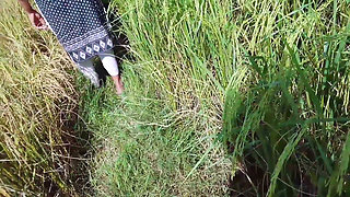 Mother-in-law let her son-in-law piss on her gorgeous legs