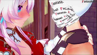 March 7th blowjob - Honkai Star Rail