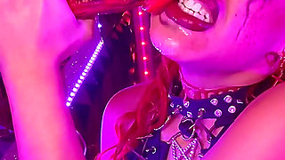 Busty Vampire Drains Your Cock with JOI