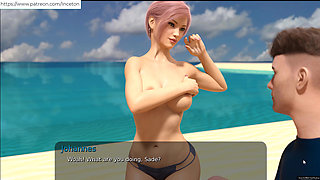 Summer with Mia, I have fingered her on the beach