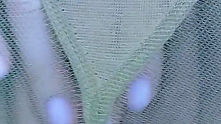 Masturbation in Tan Nylons