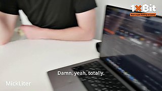 Brunette Deepthroats in Cheating Cuckold POV