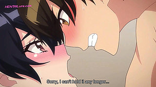 Adam Gets Trapped Naked With College Girl's Fat Ass Begging to Be Fucked - HENTAI Uncensored (ENG Subtitles)
