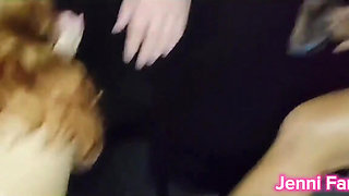 My Hot Stepmom Took Me to the Gloryhole at the Swingers Club in so Paulo