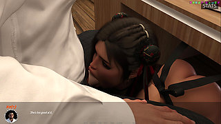 Medical Special Care by 10ki - Horny Pacient Blows the Doc Under the Table 3