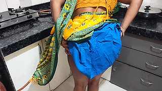 Gorgeous Big Tits Desi Bhabhi in Saree Fucked B Devary