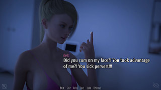 Shadows of Seduction V0.5 - P6 MILF Jessica Deepthroats Adam and Swallows Every Drop in Her Bedroom