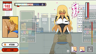 Hentai Game - Handyman Legend - Busty Store Keeper Sex Scene