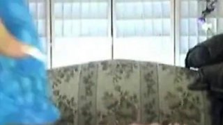 Ebony MILF Plays with Vibrator on Webcam