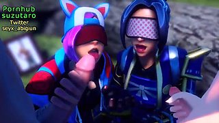 Fortnite Fingering & Big Ass Tits Compilation Pt.1
