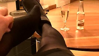 Foot fetish and masturbation