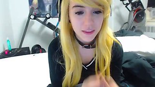 Emo Teen Becka Solo Webcam Masturbation Porn