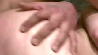 Sexy girl works her big butt on top of him