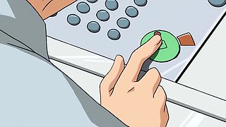 Boss Fucks his New Slutty Secretary On Her First Day(Hentai)
