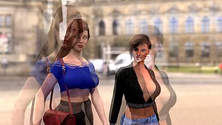 Big tits mom, high heels stockings, anime sexy